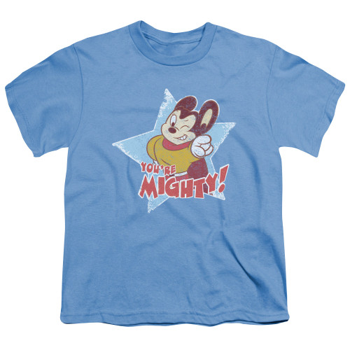Image for Mighty Mouse Youth T-Shirt - You're Mighty
