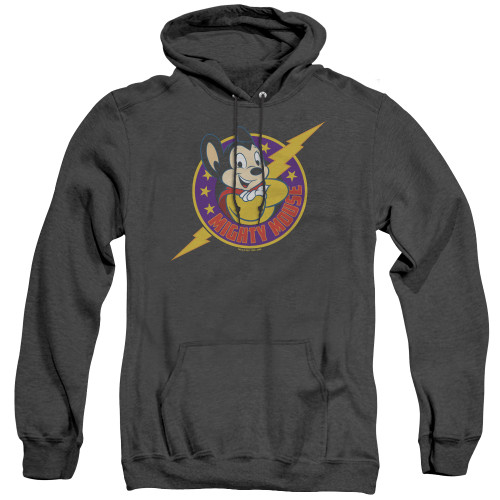 Image for Mighty Mouse Heather Hoodie - Mighty Hero