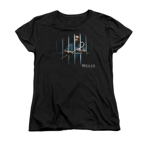 House Woman's T-Shirt - Behind Bars