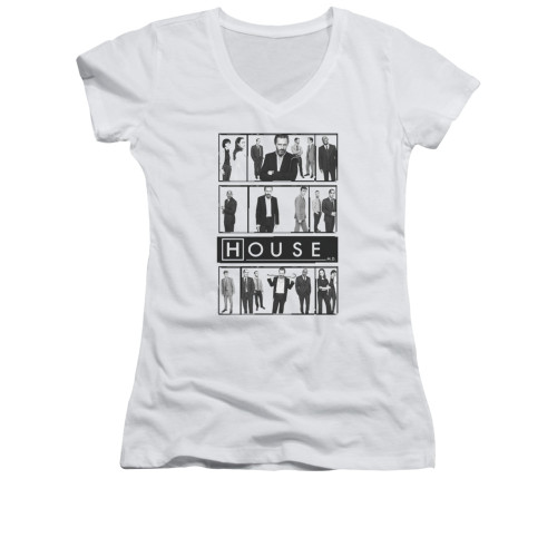 House Girls V Neck T-Shirt - Film