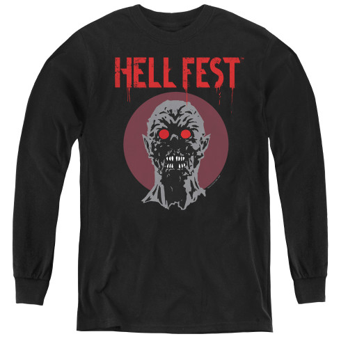 Image for Hell Fest Youth Long Sleeve T-Shirt - Logo