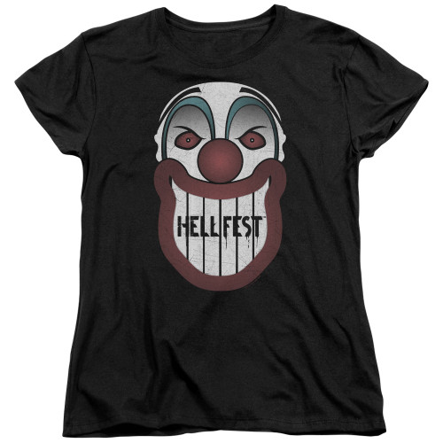 Image for Hell Fest Woman's T-Shirt - Facade