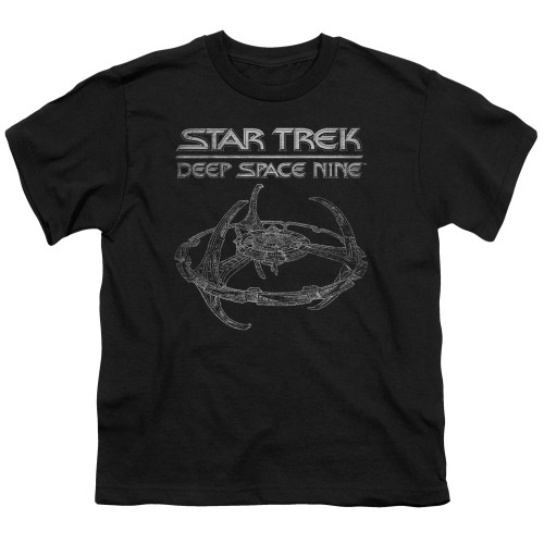 Image for Star Trek Deep Space Nine Youth T-Shirt - DS9 Station