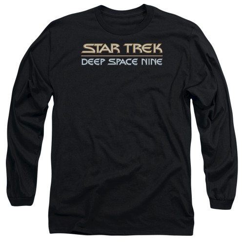 Image for Star Trek Deep Space Nine Long Sleeve T-Shirt - Deep Space Nine Logo