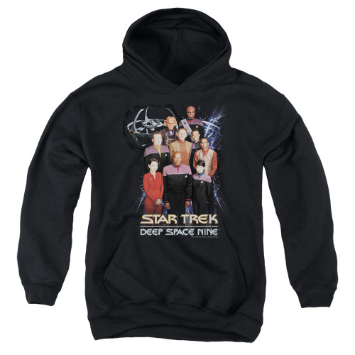 Image for Star Trek Deep Space Nine Youth Hoodie - DS9 Crew