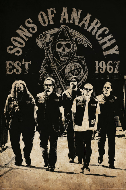 Sons of Anarchy Poster - Reaper Crew