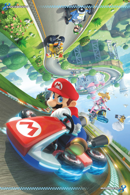 Mario Poster - Mario Kart 8