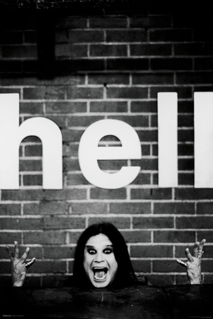 Ozzy Osbourne Poster - Hell