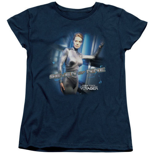 Image for Star Trek the Next Generation Woman's T-Shirt - Seven Of Nine