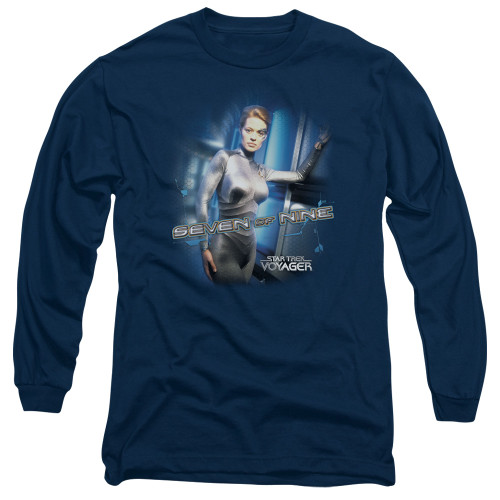 Image for Star Trek the Next Generation Long Sleeve T-Shirt - Seven Of Nine