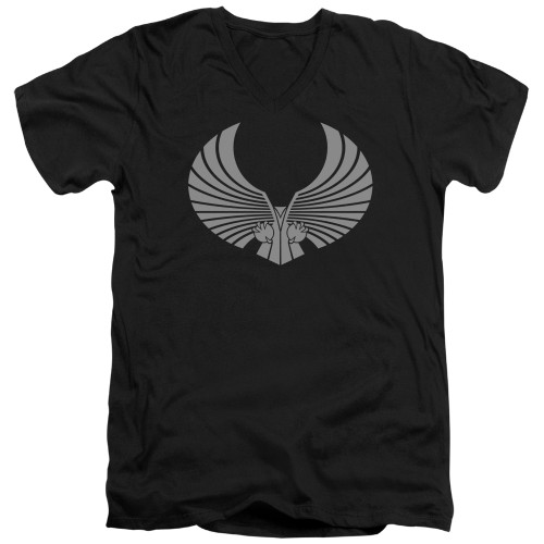 Image for Star Trek the Next Generation V-Neck T-Shirt Romulan Logo