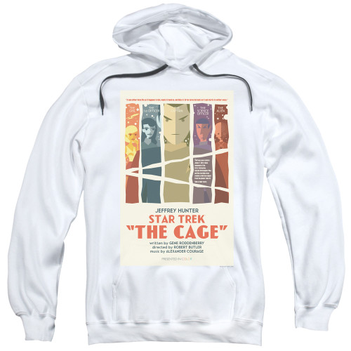 Image for Star Trek the Original Series Hoodie - TOS Episode 80 On White