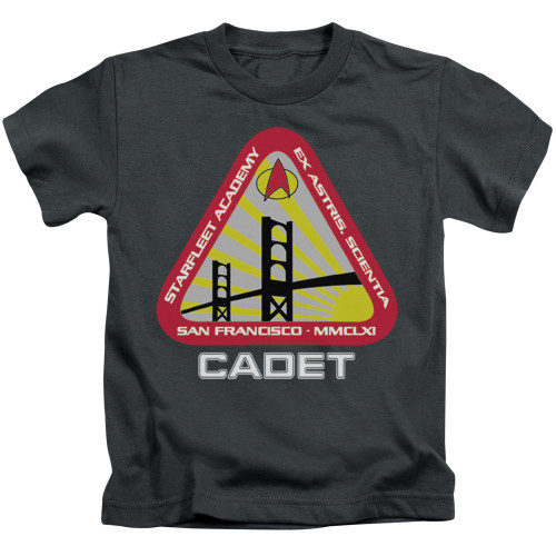 Image for Star Trek the Original Series Kids T-Shirt - Starfleet Cadet