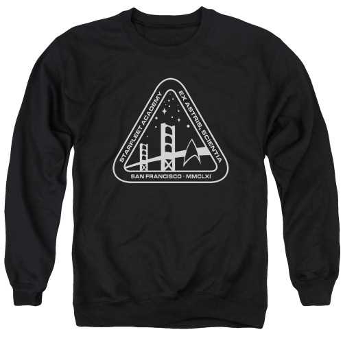 Image for Star Trek the Original Series Crewneck - White Academy Logo