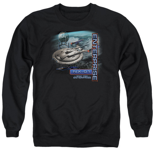 Image for Star Trek Enterprise Crewneck - Enterprise NX-01