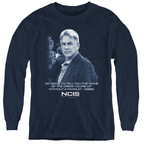 Image for NCIS Youth Long Sleeve T-Shirt - Creek