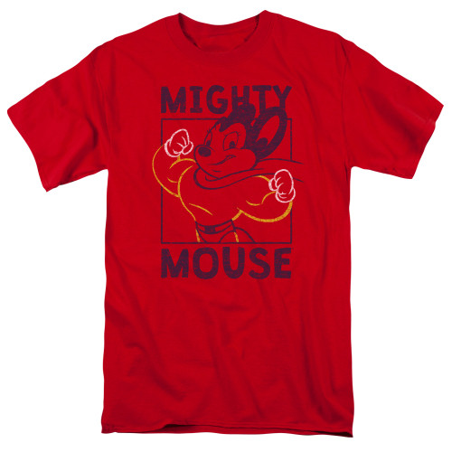 Image for Mighty Mouse T-Shirt - Break The Box