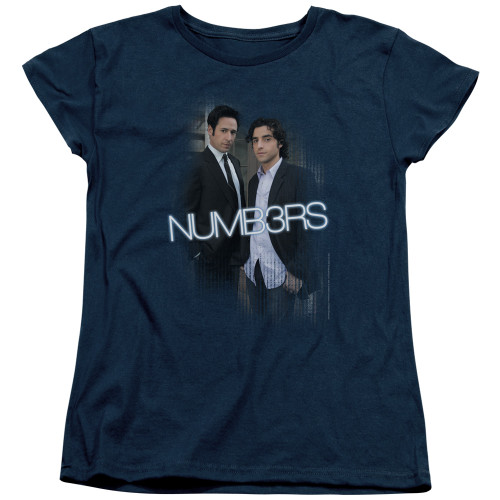 Image for Numb3rs Woman's T-Shirt - Don & Charlie