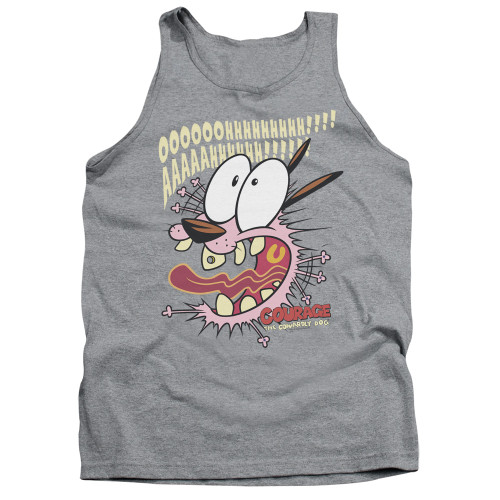 Image for Courage the Cowardly Dog Tank Top - Scaredy Dog