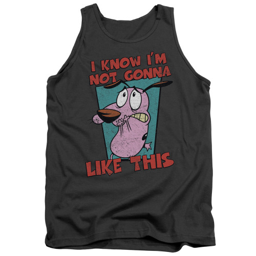 Image for Courage the Cowardly Dog Tank Top - Not Gonna Like