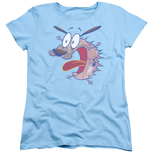 Image for Courage the Cowardly Dog Woman's T-Shirt - Evil Inside