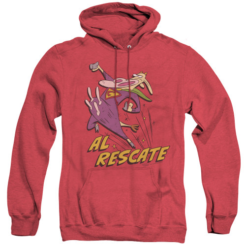 Image for Cow and Chicken Heather Hoodie - Al Rescate