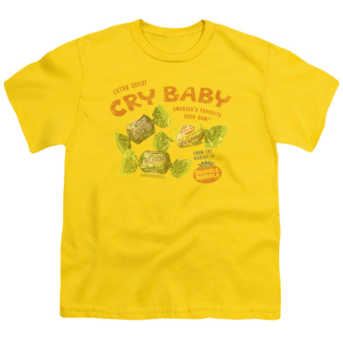 Image for Cry Babies Youth T-Shirt - Vintage Ad