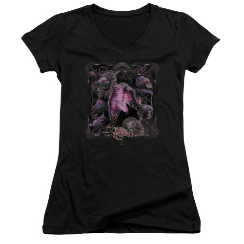 Image for The Dark Crystal Girls V Neck T-Shirt - Lust for Power
