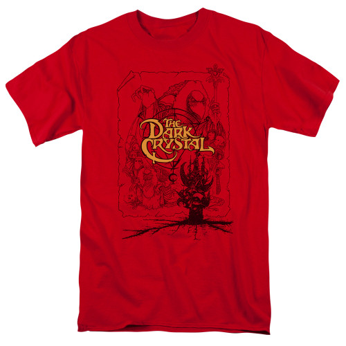 Image for The Dark Crystal T-Shirt - Poster Lines