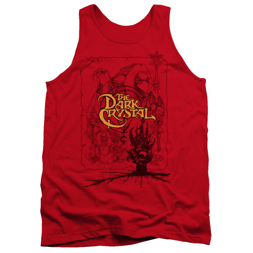 Image for The Dark Crystal Tank Top - Poster Lines
