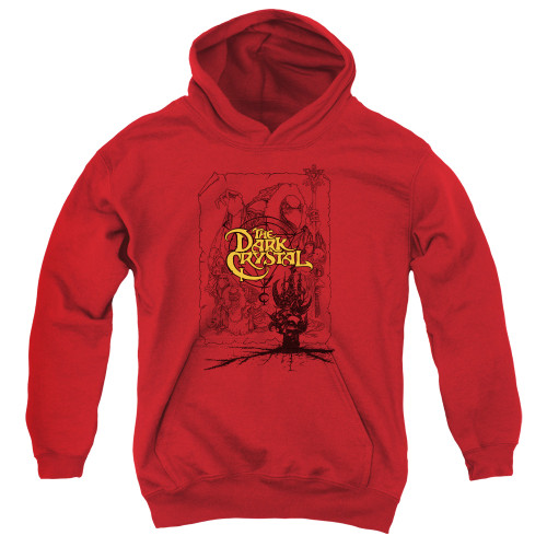 Image for The Dark Crystal Youth Hoodie - Poster Lines
