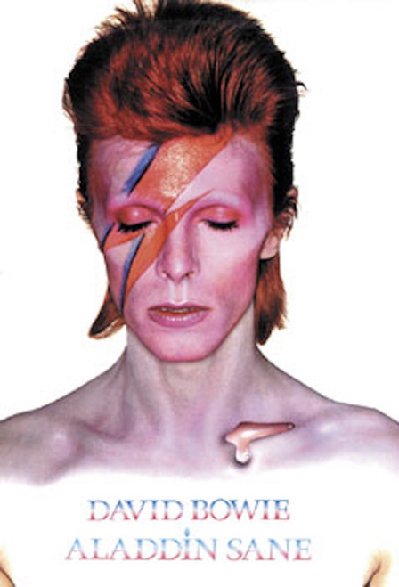 Image for David Bowie Poster - Aladdin Sane