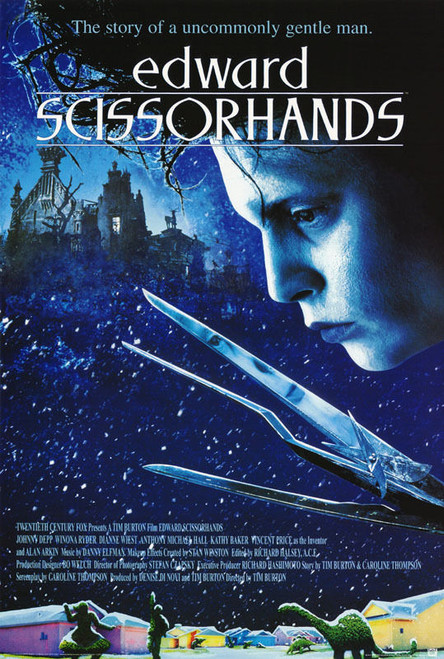 Image for Edward Scissorhands One Sheet Poster