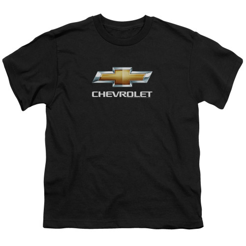 Image for Chevy Youth T-Shirt - Chevy Bowtie Stacked