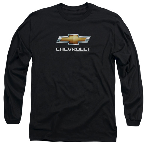 Image for Chevy Long Sleeve T-Shirt - Chevy Bowtie Stacked