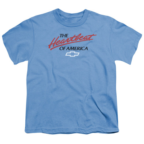 Image for Chevy Youth T-Shirt - Heartbeat of America