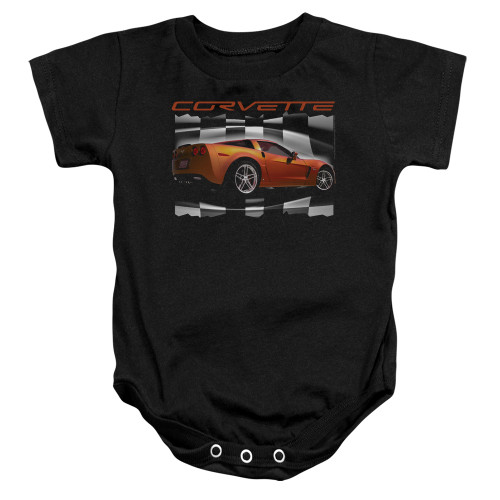 Image for Chevy Baby Creeper - Orange Z06 Vette