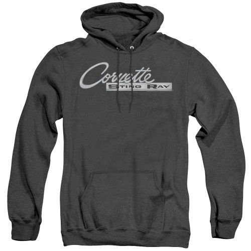 Image for Chevy Heather Hoodie - Chrome Stingray Logo