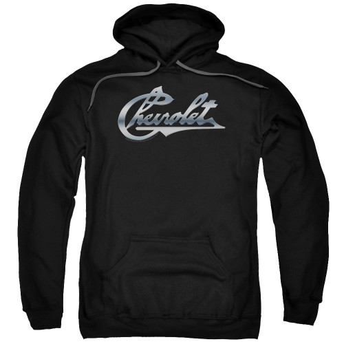 Image for Chevy Hoodie - Chrome Vintage Chevy Bowtie