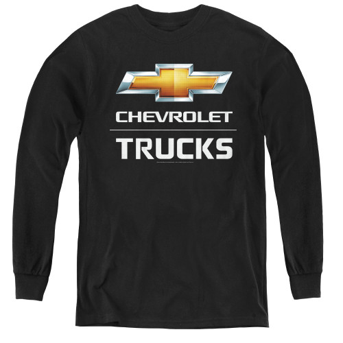Image for Chevy Youth Long Sleeve T-Shirt - Trucks