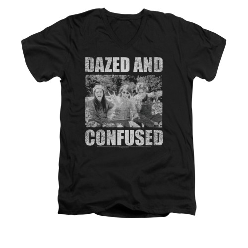 Dazed and Confused V-Neck T-Shirt - Rock On