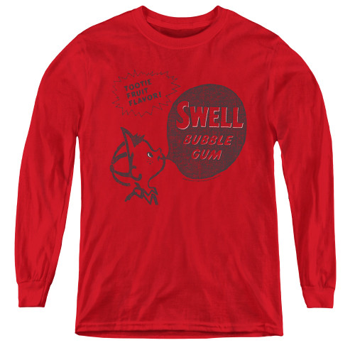 Image for Dubble Bubble Youth Long Sleeve T-Shirt - Swell Gum