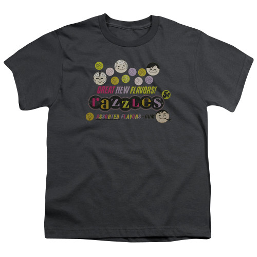 Image for Dubble Bubble Youth T-Shirt - Razzles Retro Box