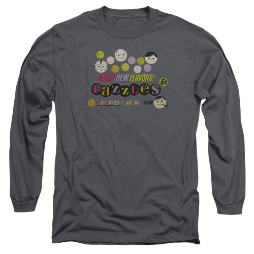 Image for Dubble Bubble Long Sleeve T-Shirt - Razzles Retro Box