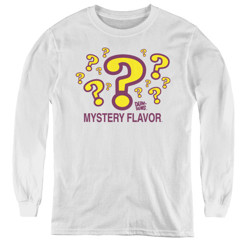Image for Dum Dums Youth Long Sleeve T-Shirt - Mystery Flavor