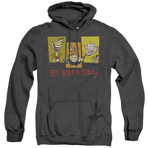 Image for Ed Edd and Eddy Heather Hoodie - 3 Ed's