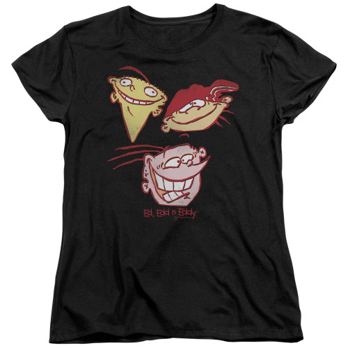 Image for Ed Edd and Eddy Woman's T-Shirt - Three Heads