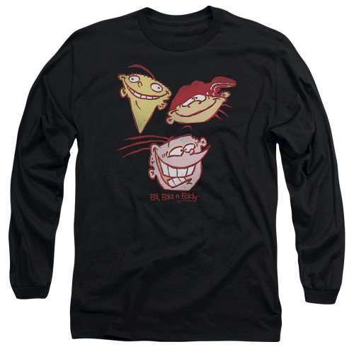 Image for Ed Edd and Eddy Long Sleeve T-Shirt - Three Heads