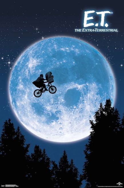 Image for E.T. the Extraterrestrial Poster - Bike