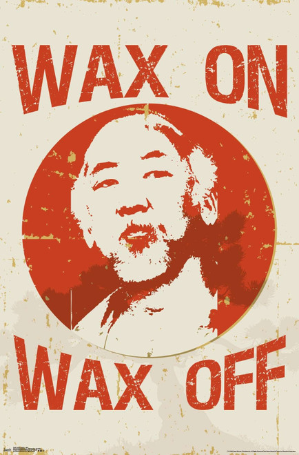 Image for Karate Kid Poster - Wax On Wax Off